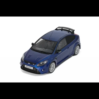 Ford Focus RS MK2 2009 blau OttO mobile 1:18 Resinemodell (Türen, Motorhaube... nicht zu öffnen!)